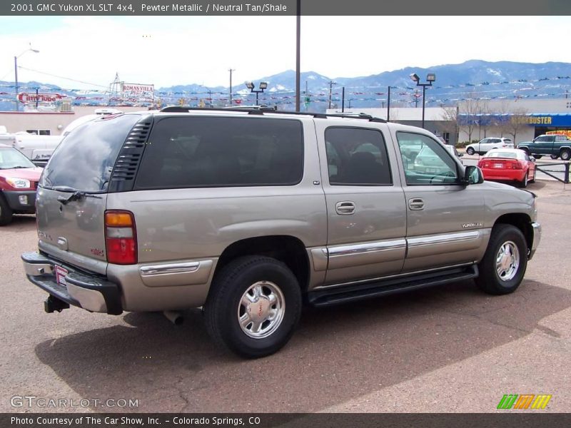 Pewter Metallic / Neutral Tan/Shale 2001 GMC Yukon XL SLT 4x4