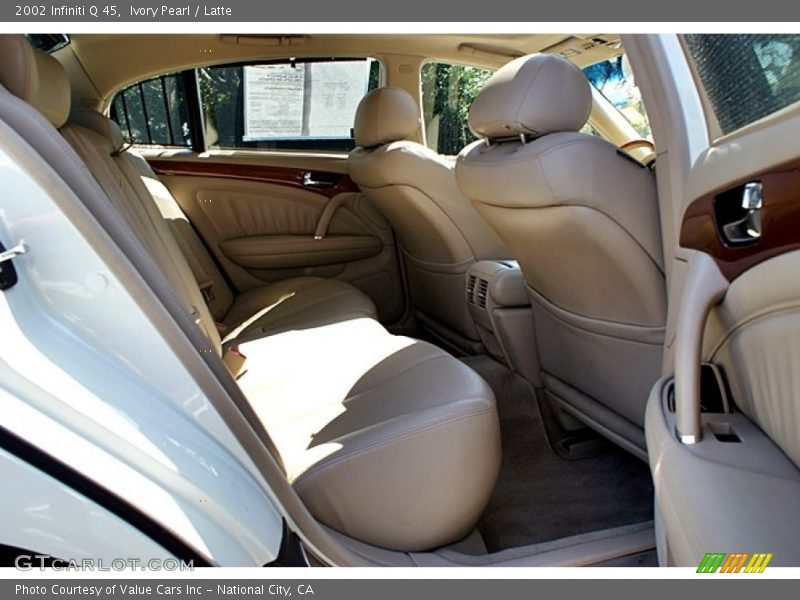 Ivory Pearl / Latte 2002 Infiniti Q 45