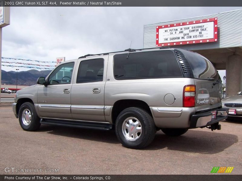 Pewter Metallic / Neutral Tan/Shale 2001 GMC Yukon XL SLT 4x4