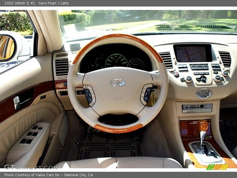 Ivory Pearl / Latte 2002 Infiniti Q 45
