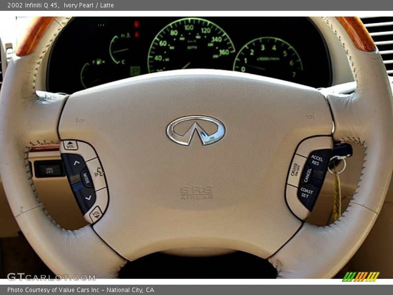 Ivory Pearl / Latte 2002 Infiniti Q 45