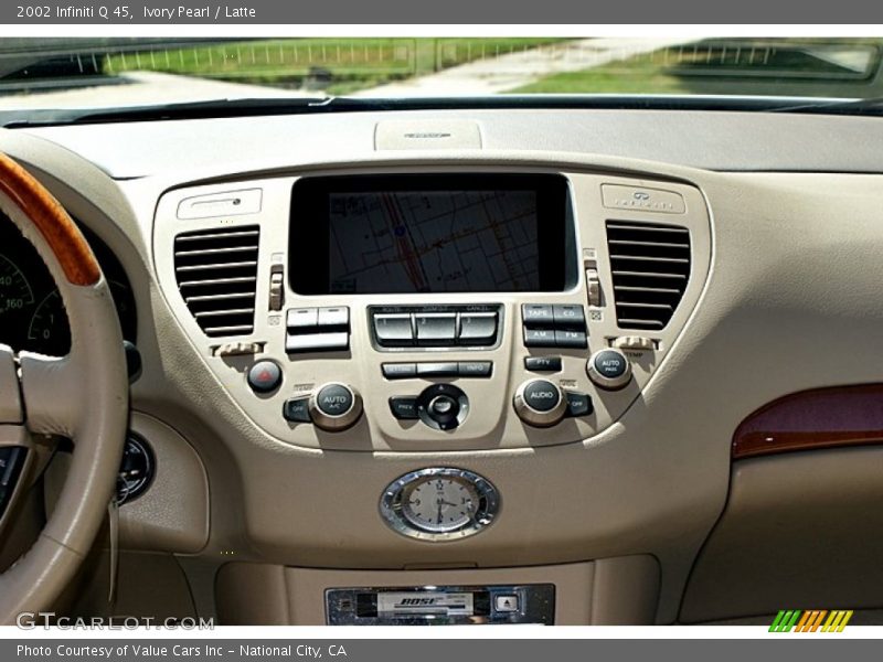 Ivory Pearl / Latte 2002 Infiniti Q 45