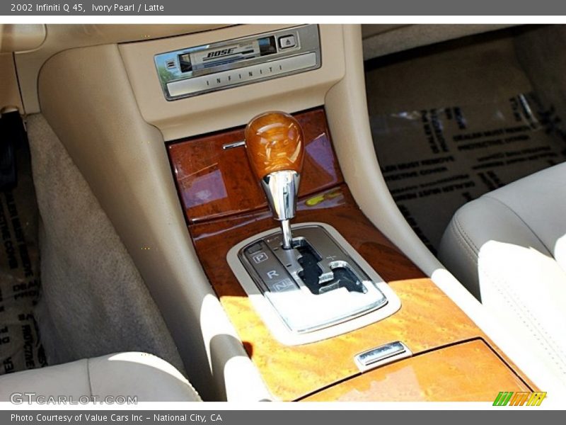 Ivory Pearl / Latte 2002 Infiniti Q 45