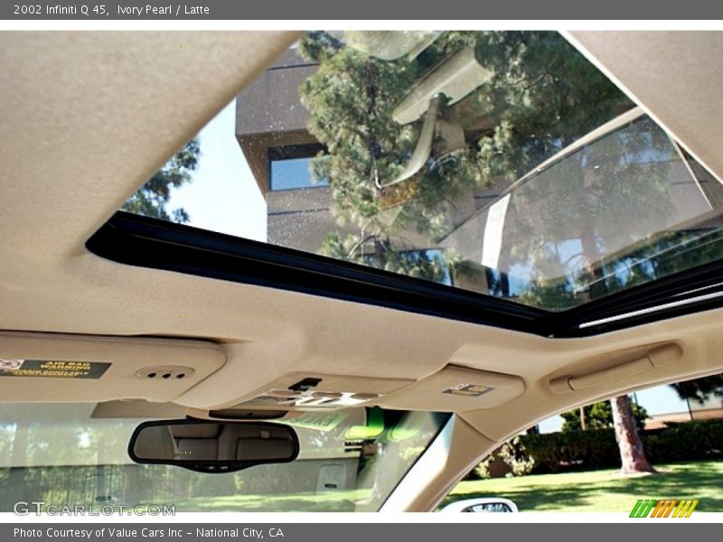 Ivory Pearl / Latte 2002 Infiniti Q 45