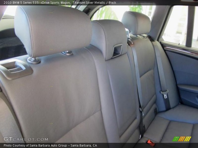 Titanium Silver Metallic / Black 2010 BMW 5 Series 535i xDrive Sports Wagon