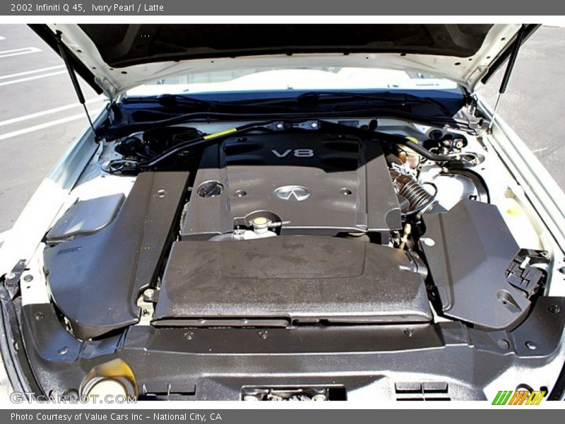 Ivory Pearl / Latte 2002 Infiniti Q 45