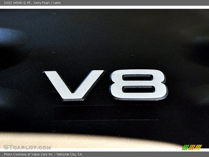 Ivory Pearl / Latte 2002 Infiniti Q 45