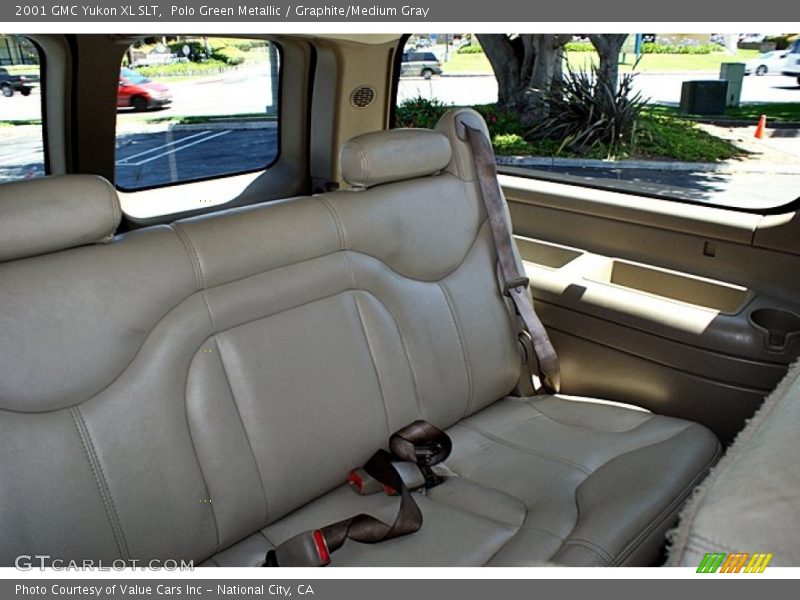 Polo Green Metallic / Graphite/Medium Gray 2001 GMC Yukon XL SLT