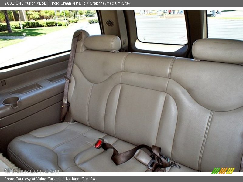Polo Green Metallic / Graphite/Medium Gray 2001 GMC Yukon XL SLT