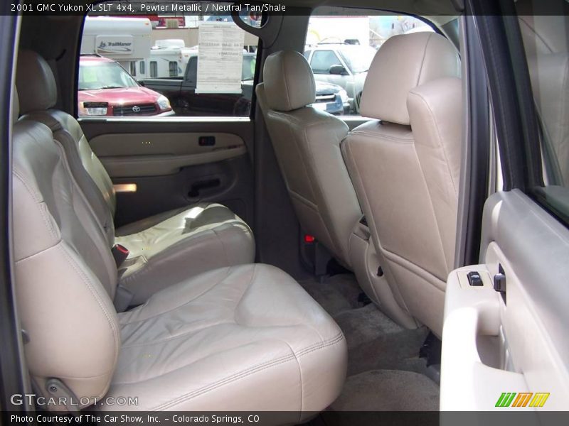 Pewter Metallic / Neutral Tan/Shale 2001 GMC Yukon XL SLT 4x4