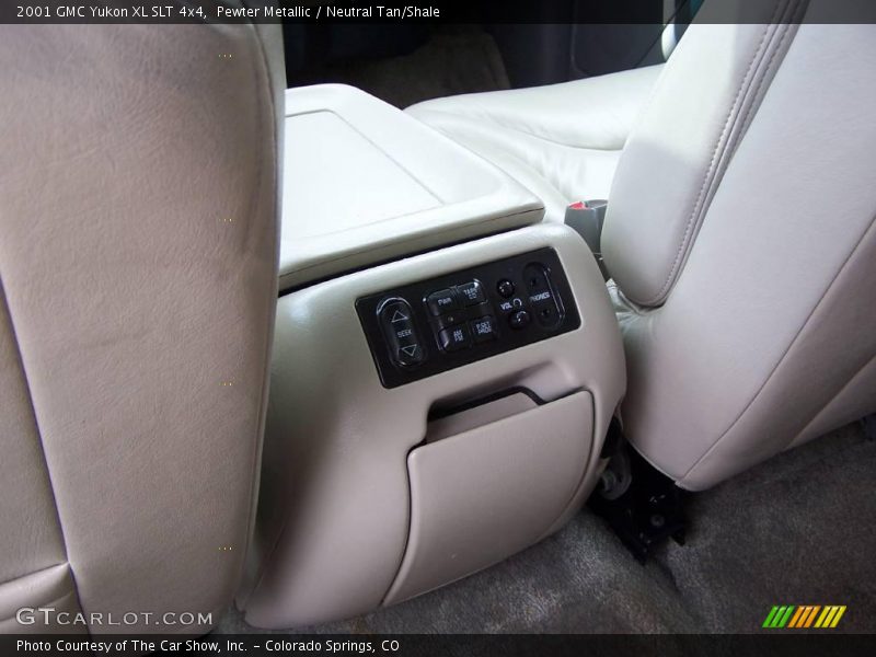 Pewter Metallic / Neutral Tan/Shale 2001 GMC Yukon XL SLT 4x4