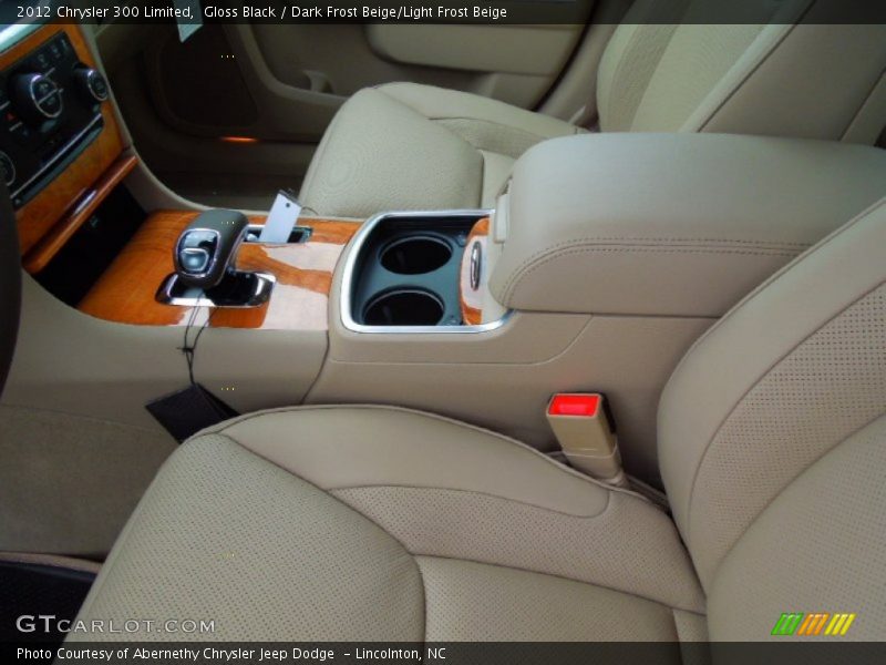 Gloss Black / Dark Frost Beige/Light Frost Beige 2012 Chrysler 300 Limited