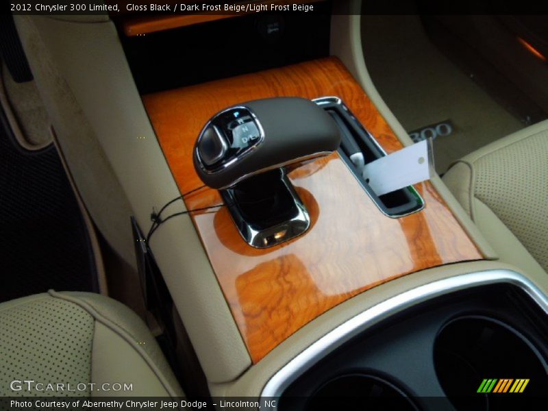 Gloss Black / Dark Frost Beige/Light Frost Beige 2012 Chrysler 300 Limited