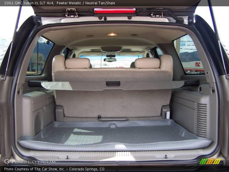 Pewter Metallic / Neutral Tan/Shale 2001 GMC Yukon XL SLT 4x4