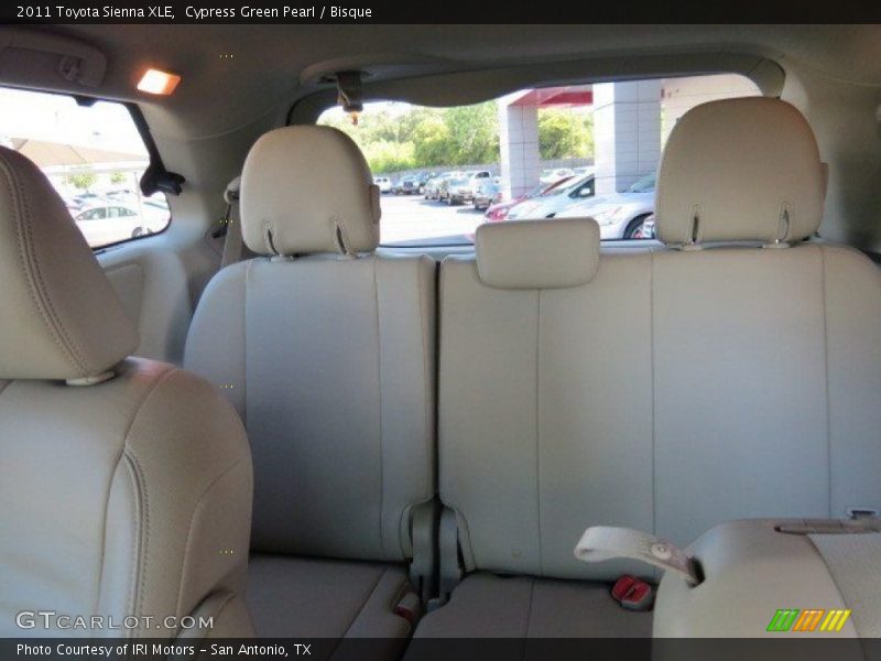 Cypress Green Pearl / Bisque 2011 Toyota Sienna XLE