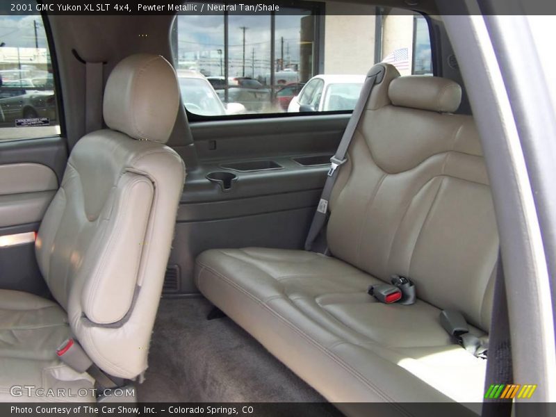 Pewter Metallic / Neutral Tan/Shale 2001 GMC Yukon XL SLT 4x4