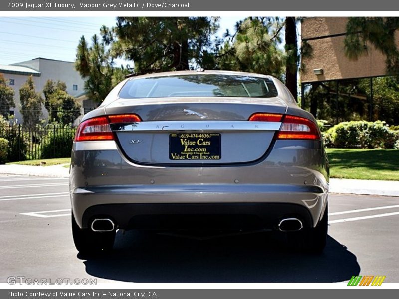 Vapour Grey Metallic / Dove/Charcoal 2009 Jaguar XF Luxury
