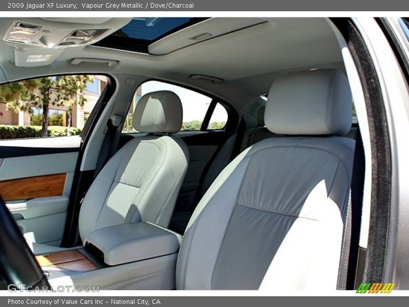 Vapour Grey Metallic / Dove/Charcoal 2009 Jaguar XF Luxury