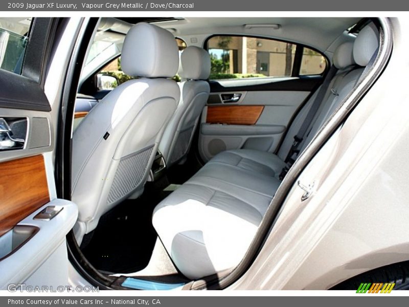 Vapour Grey Metallic / Dove/Charcoal 2009 Jaguar XF Luxury