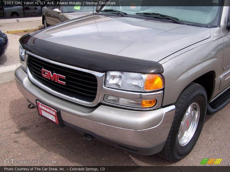 Pewter Metallic / Neutral Tan/Shale 2001 GMC Yukon XL SLT 4x4