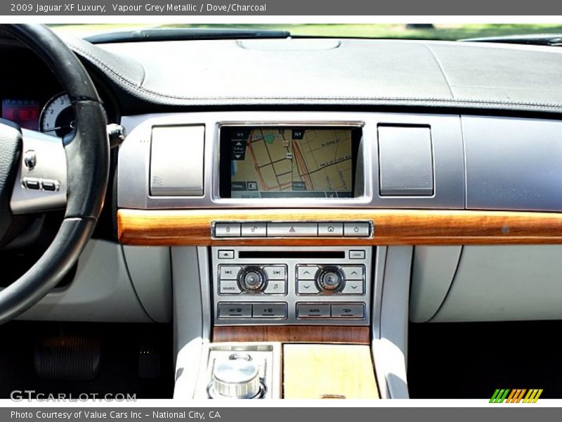 Vapour Grey Metallic / Dove/Charcoal 2009 Jaguar XF Luxury