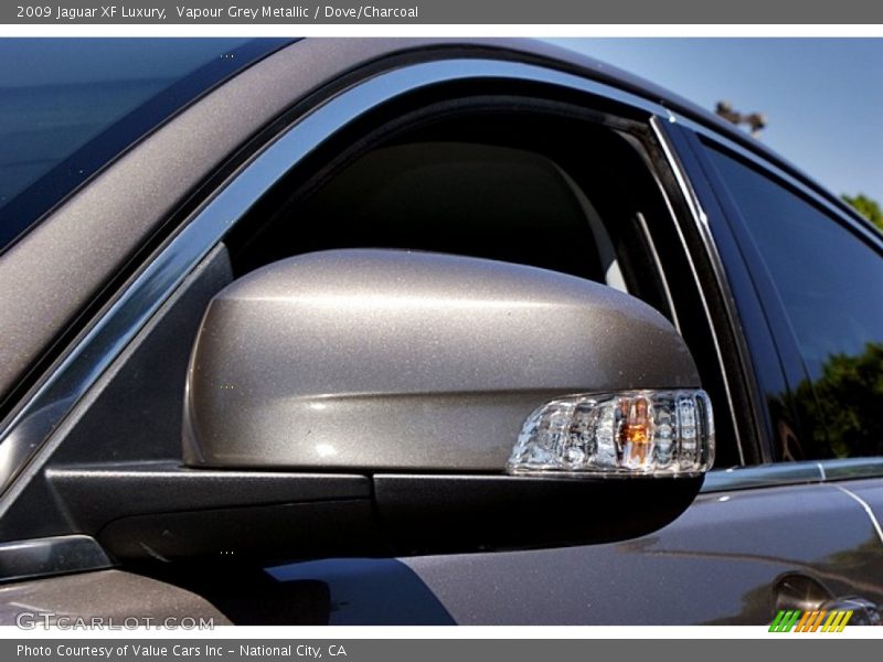 Vapour Grey Metallic / Dove/Charcoal 2009 Jaguar XF Luxury