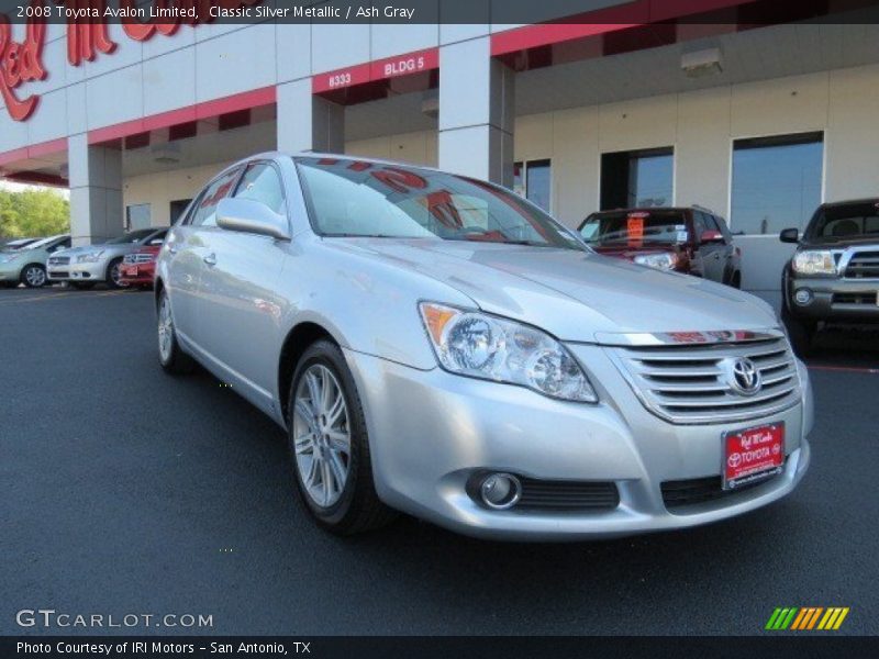 Classic Silver Metallic / Ash Gray 2008 Toyota Avalon Limited