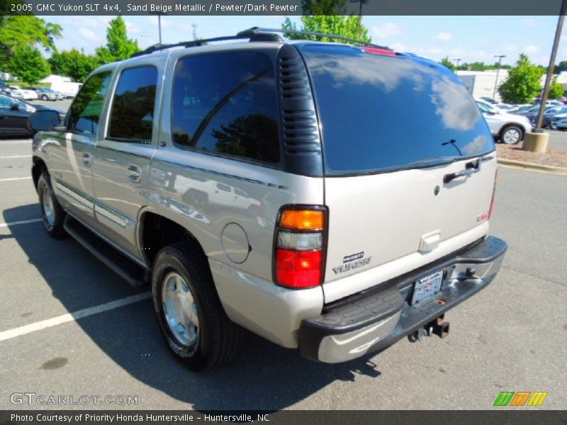 Sand Beige Metallic / Pewter/Dark Pewter 2005 GMC Yukon SLT 4x4