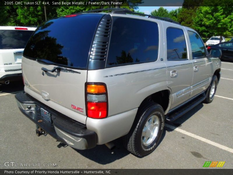 Sand Beige Metallic / Pewter/Dark Pewter 2005 GMC Yukon SLT 4x4