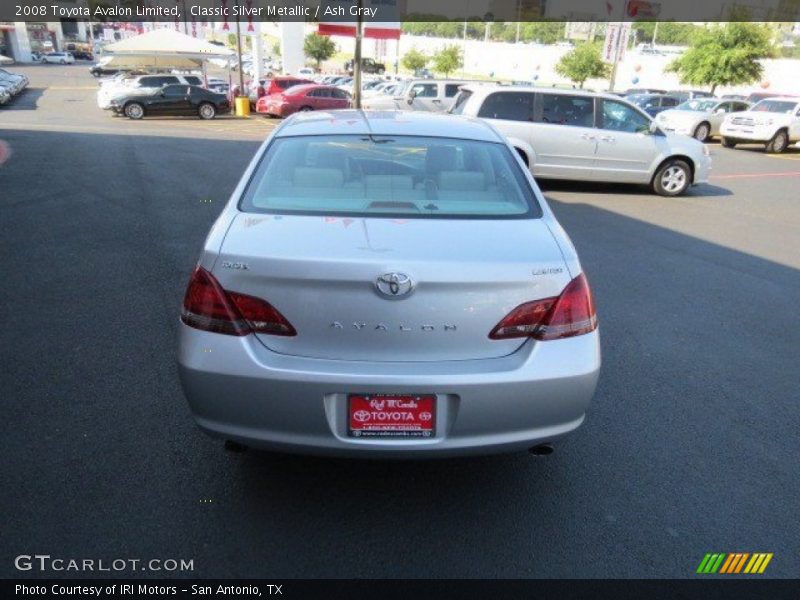 Classic Silver Metallic / Ash Gray 2008 Toyota Avalon Limited