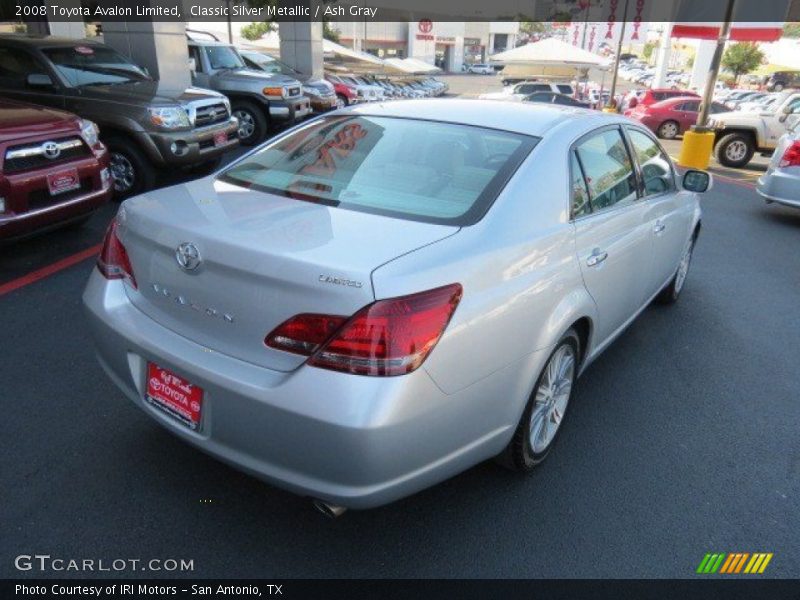 Classic Silver Metallic / Ash Gray 2008 Toyota Avalon Limited