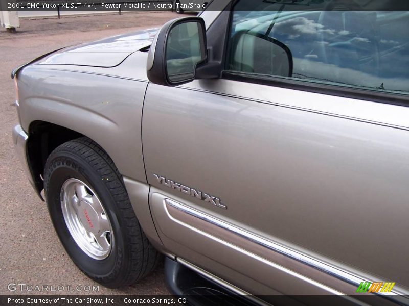 Pewter Metallic / Neutral Tan/Shale 2001 GMC Yukon XL SLT 4x4