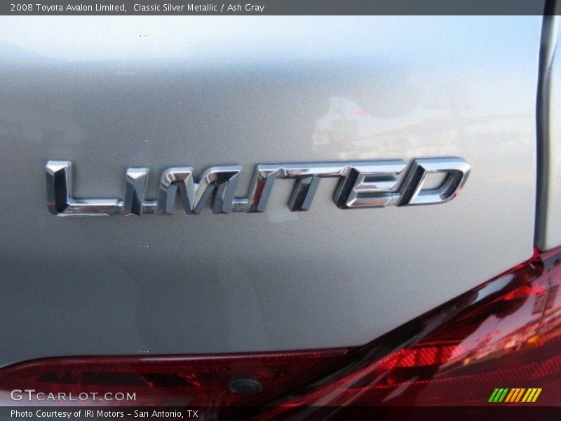 Classic Silver Metallic / Ash Gray 2008 Toyota Avalon Limited