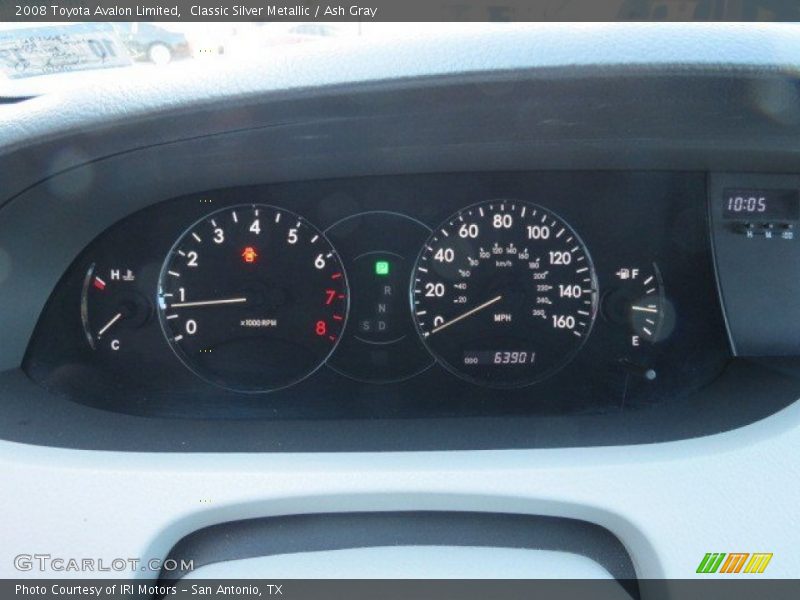 Classic Silver Metallic / Ash Gray 2008 Toyota Avalon Limited