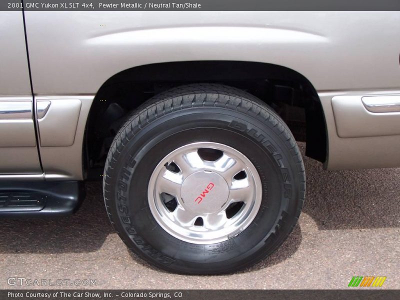 Pewter Metallic / Neutral Tan/Shale 2001 GMC Yukon XL SLT 4x4