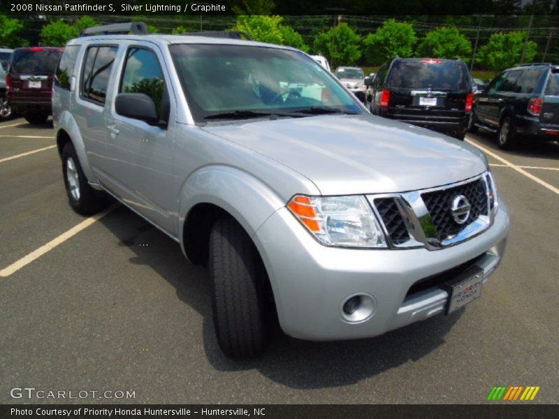 Silver Lightning / Graphite 2008 Nissan Pathfinder S