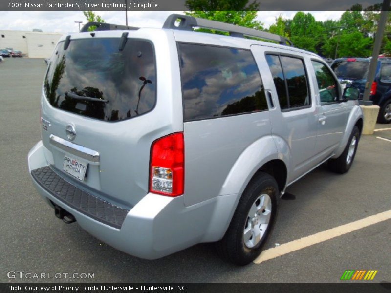Silver Lightning / Graphite 2008 Nissan Pathfinder S