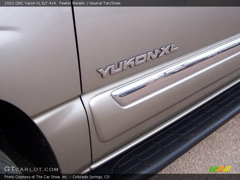 Pewter Metallic / Neutral Tan/Shale 2001 GMC Yukon XL SLT 4x4