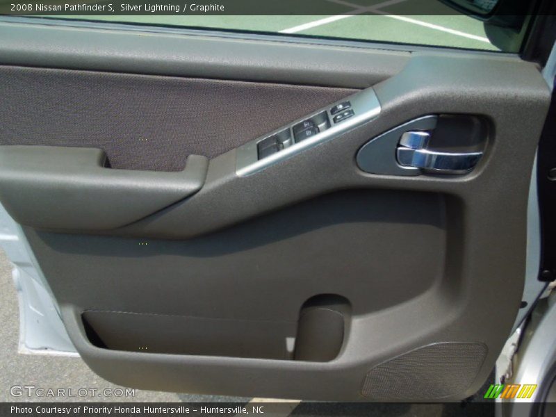 Silver Lightning / Graphite 2008 Nissan Pathfinder S