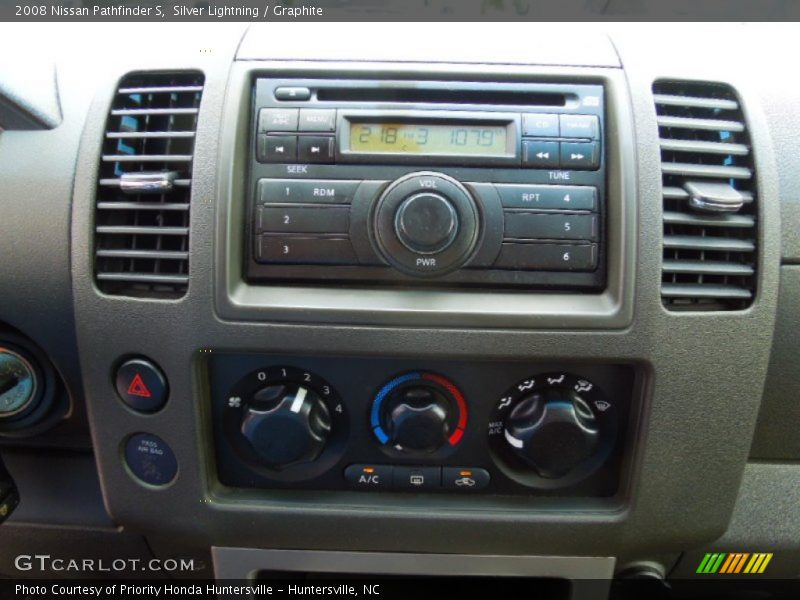 Silver Lightning / Graphite 2008 Nissan Pathfinder S
