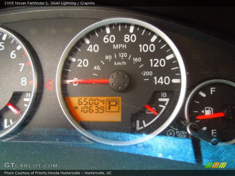 Silver Lightning / Graphite 2008 Nissan Pathfinder S