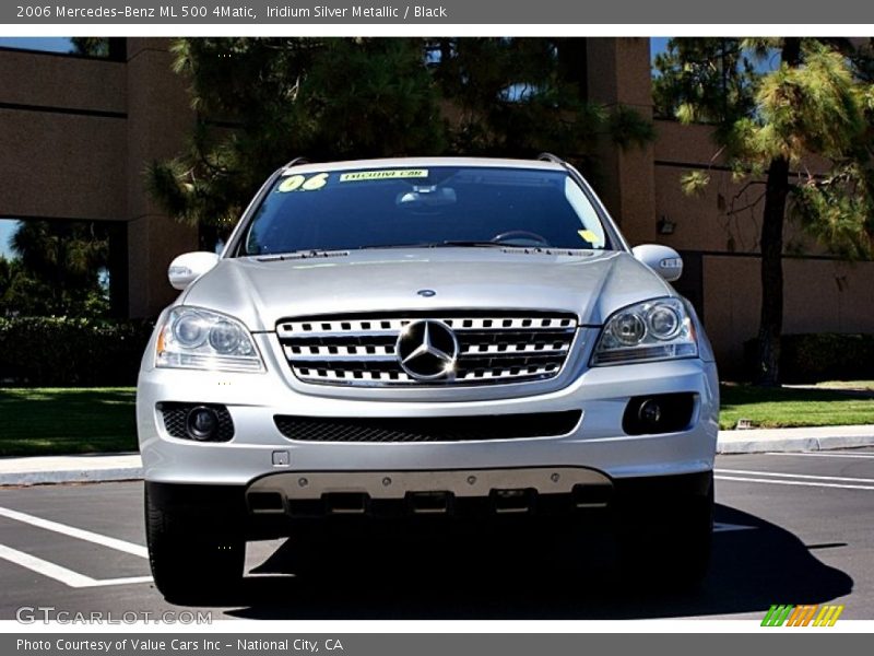 Iridium Silver Metallic / Black 2006 Mercedes-Benz ML 500 4Matic