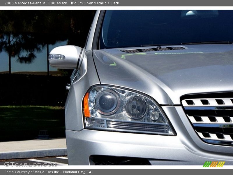 Iridium Silver Metallic / Black 2006 Mercedes-Benz ML 500 4Matic