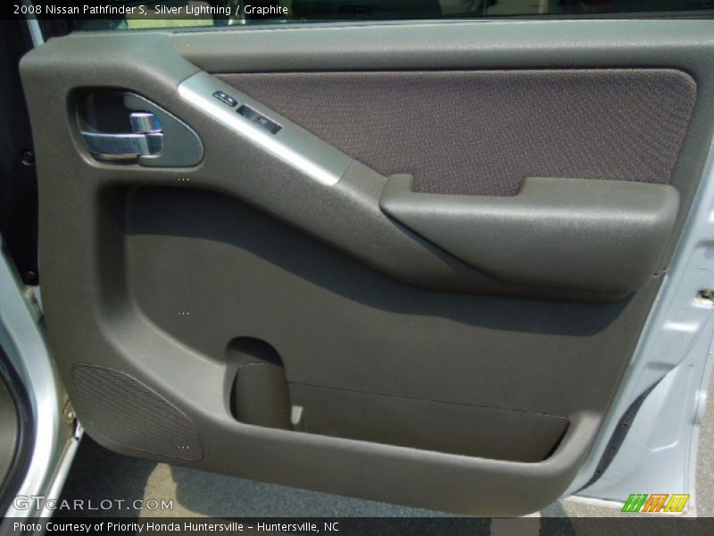 Silver Lightning / Graphite 2008 Nissan Pathfinder S