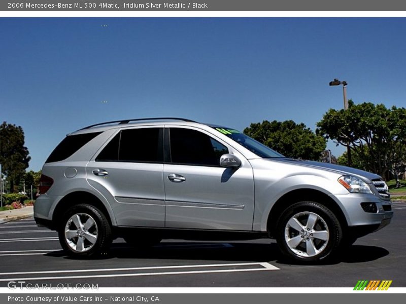 Iridium Silver Metallic / Black 2006 Mercedes-Benz ML 500 4Matic