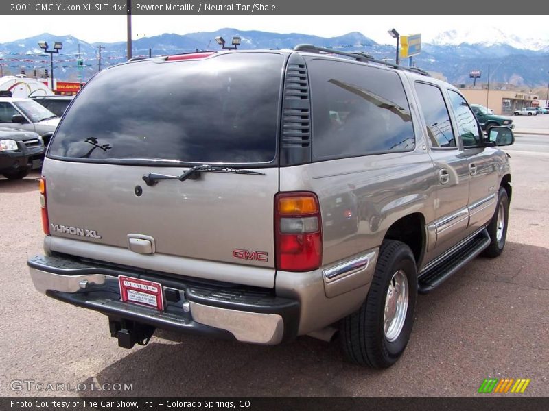 Pewter Metallic / Neutral Tan/Shale 2001 GMC Yukon XL SLT 4x4