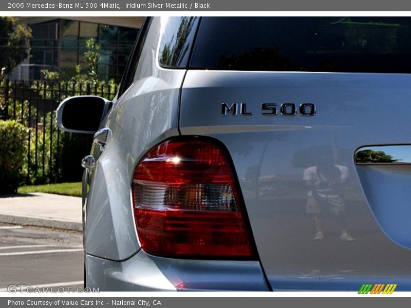 Iridium Silver Metallic / Black 2006 Mercedes-Benz ML 500 4Matic