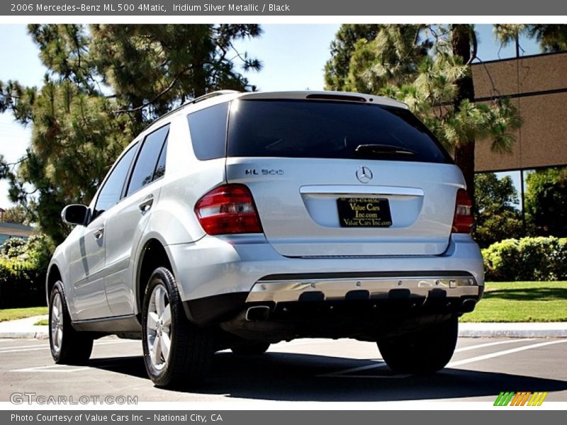 Iridium Silver Metallic / Black 2006 Mercedes-Benz ML 500 4Matic