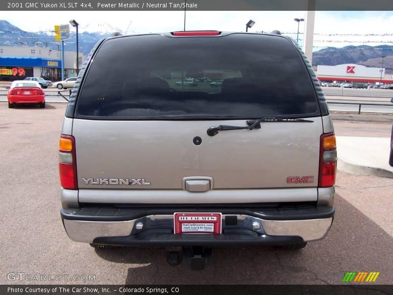Pewter Metallic / Neutral Tan/Shale 2001 GMC Yukon XL SLT 4x4