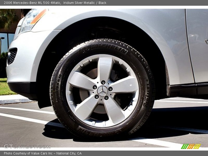Iridium Silver Metallic / Black 2006 Mercedes-Benz ML 500 4Matic